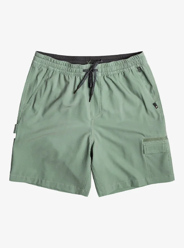 Taxer Cargo 18" Amphibian Boardshorts - Laurel Wreath