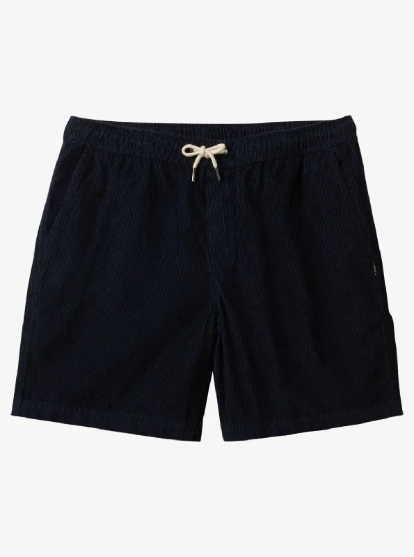 Taxer Corduroy Shorts - Dark Navy