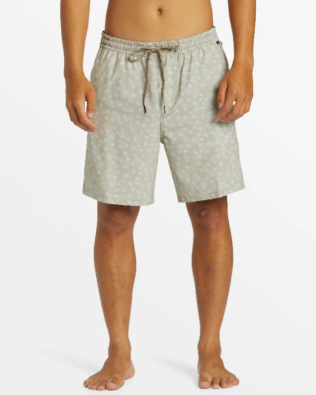 Taxer Print Amphibian 18" Hybrid Shorts - Plaza Taupe