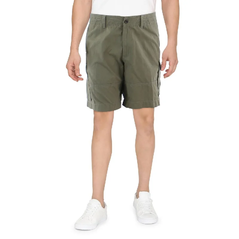 Tommy Hilfiger Mens Big & Tall Cotton Flat Front Cargo Shorts