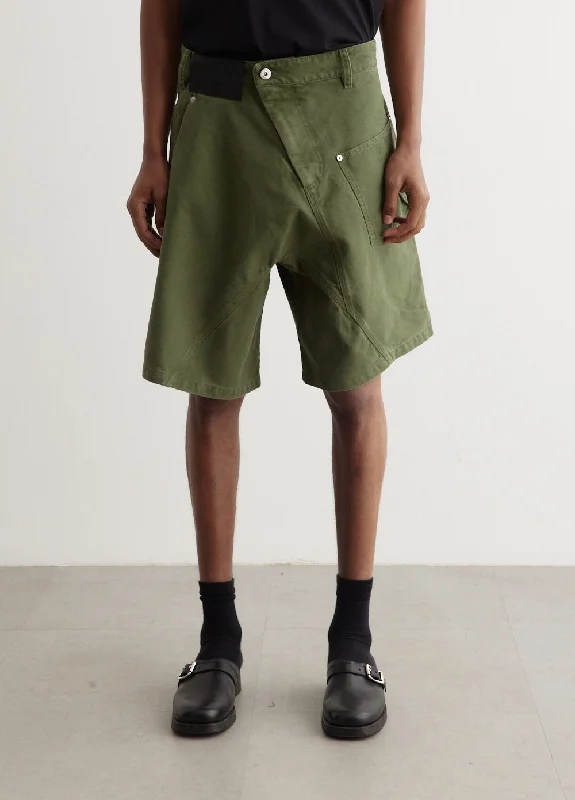 Twisted Workwear Shorts