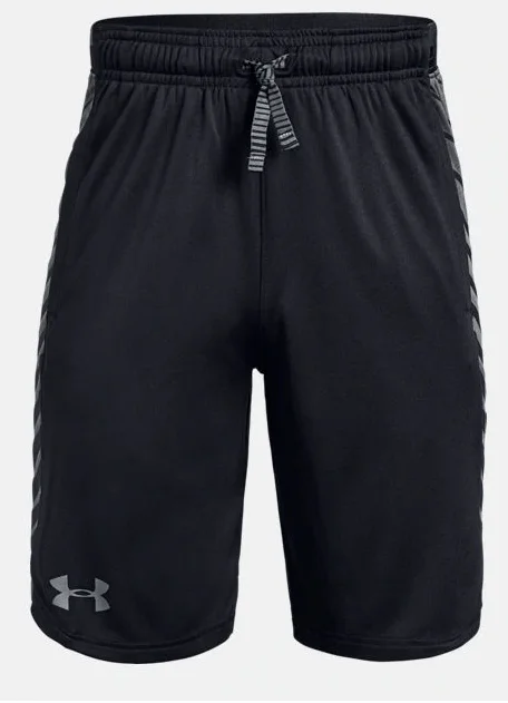 Under Armour MK1 Shorts Boys Black Athletic Shorts 1329008 001