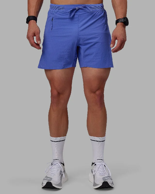 UltraAir 5" Lined Performance Shorts - Baja Blue-Reflective