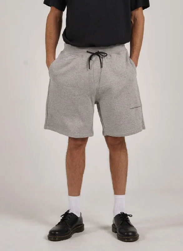 Underground Fleece Short - Grey Marle