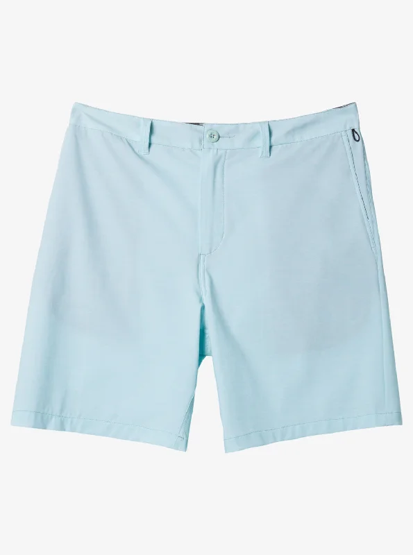 Union Heather Amphibian 20" Hybrid Shorts - Limpet Shell