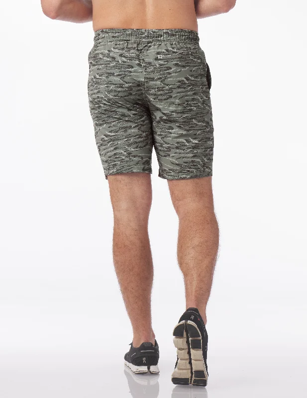 Versatility Short 7.5": Moss Camo Float