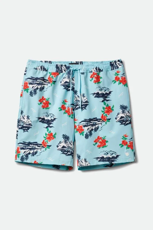 Voyage Hybrid Short 5.5" - Canal Blue