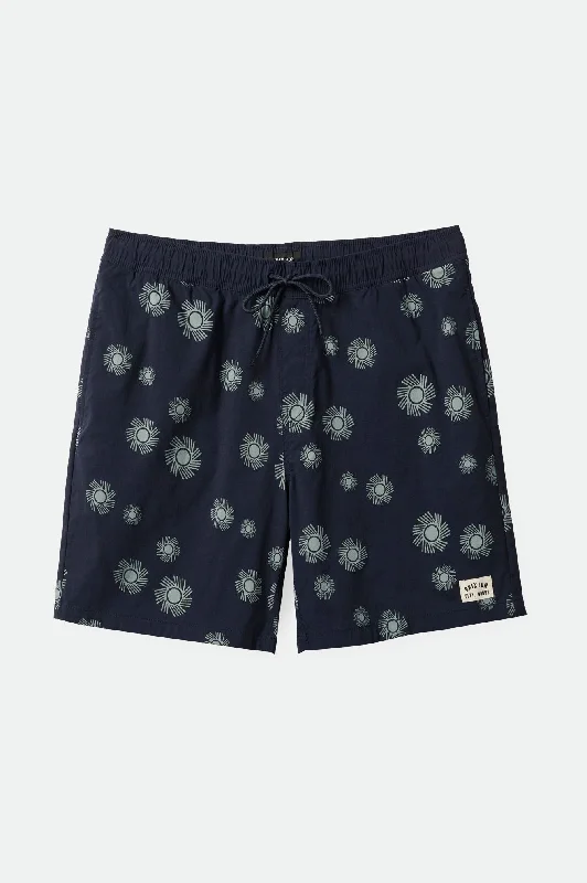 Voyage Hybrid Short 5.5" - Washed Navy Sol