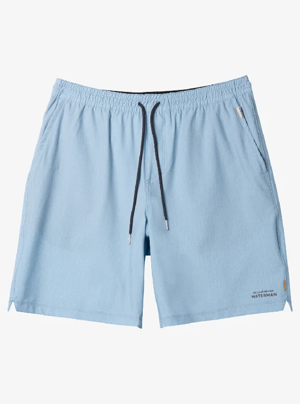 Waterman Mako Amphibian 17" Hybrid Shorts - Dusk Blue