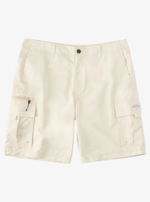 Waterman Maldive Atoll Cargo 20" Shorts - Brown Rice