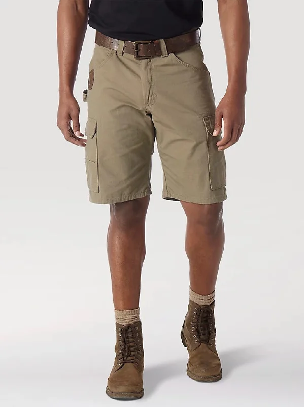 Wrangler® RIGGS® Men's Ripstop Ranger Cargo Short_Bark