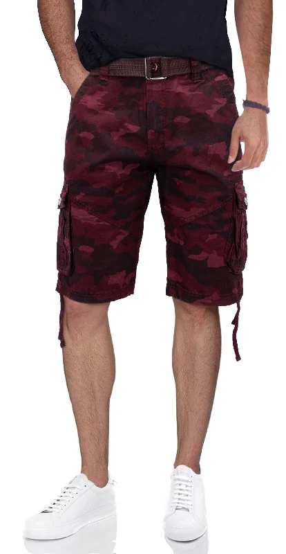 Burgundy Camo