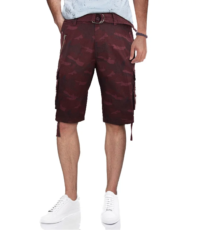 Burgundy Camo