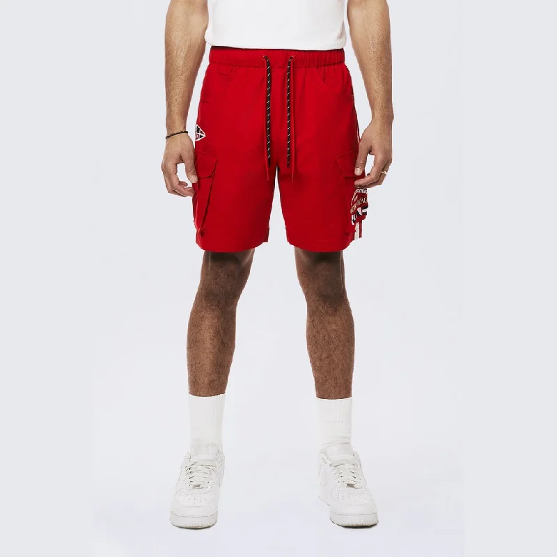 Yacht Club Cargo Shorts - True Red