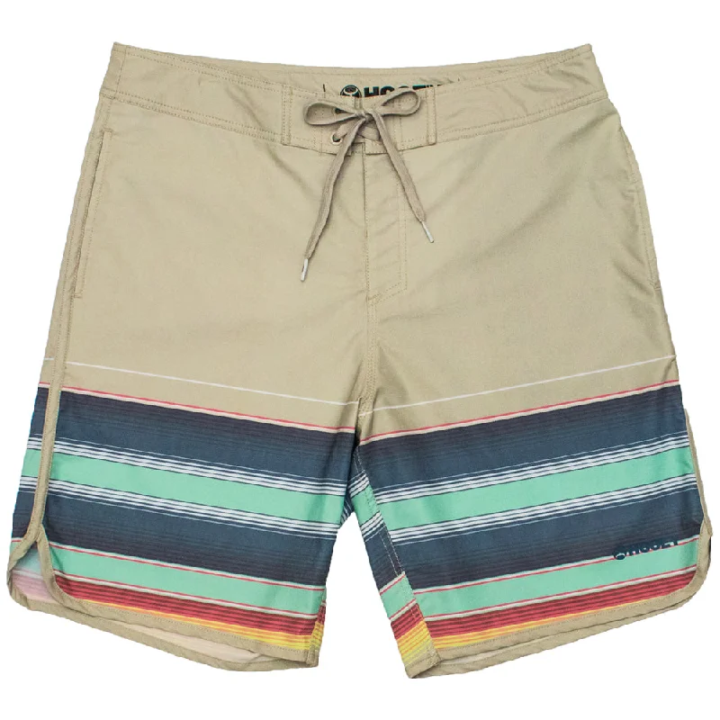 Youth "Shaka" Cream/ Serape Board Shorts